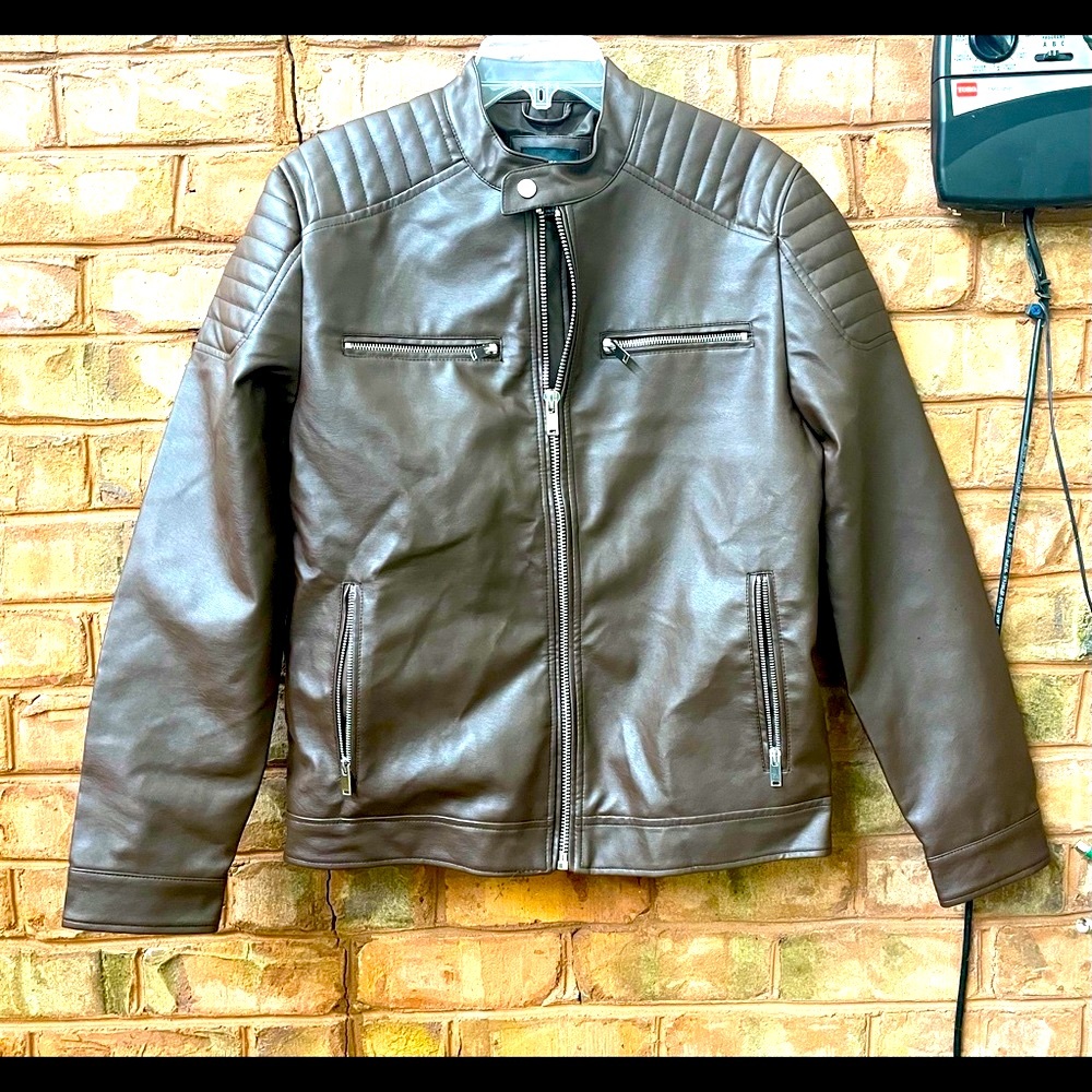 Forever 21 Men’s Faux Leather Jacket